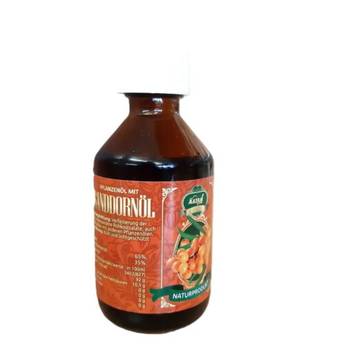 Pflanzenöl mit Sanddornöl "Premium" 50 ml – Bild 2