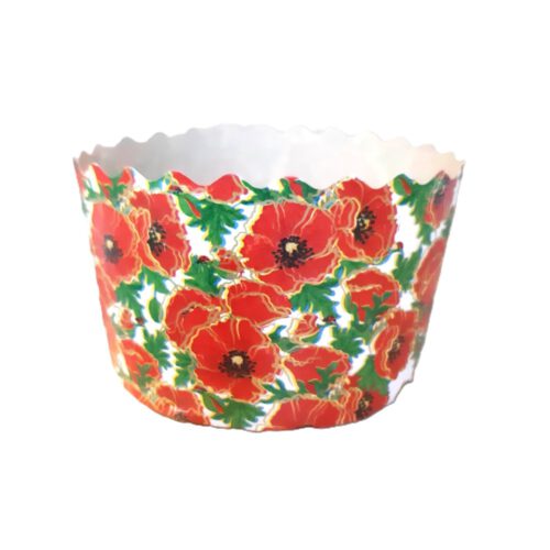 Backform aus Backpapier für Osterkuchen