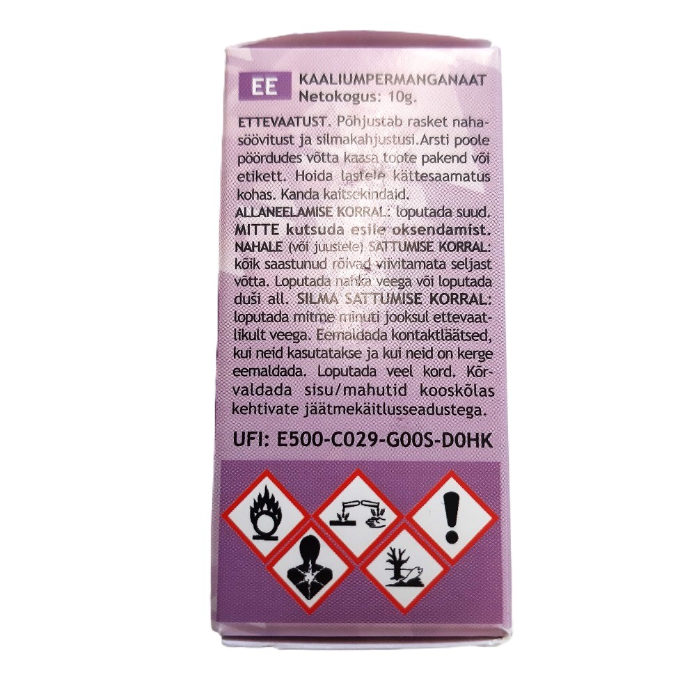 Kaliumpermanganat Kalium Permanganat Перманганат калия Марганцовка 10 g – Bild 2