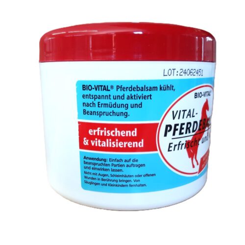 Bio-Vital Pferdebalsam erfrischt und kühlt  500 ml – Bild 2