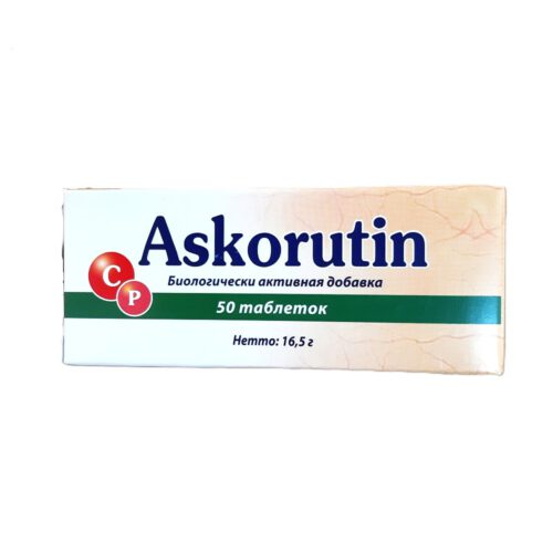 Askorutin Vitamin C und Rutin 50 Tabletten