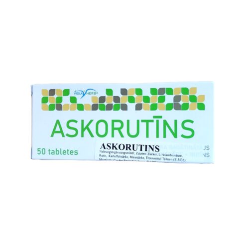 Askorutins Vitamin C und Rutin 50 Tabletten