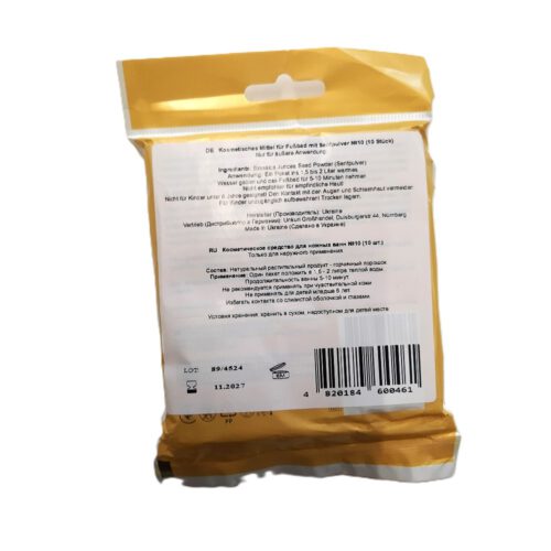 Senfpulver 10 Päckchen pro Packung Gortschiitschniki Горчичники – Bild 2