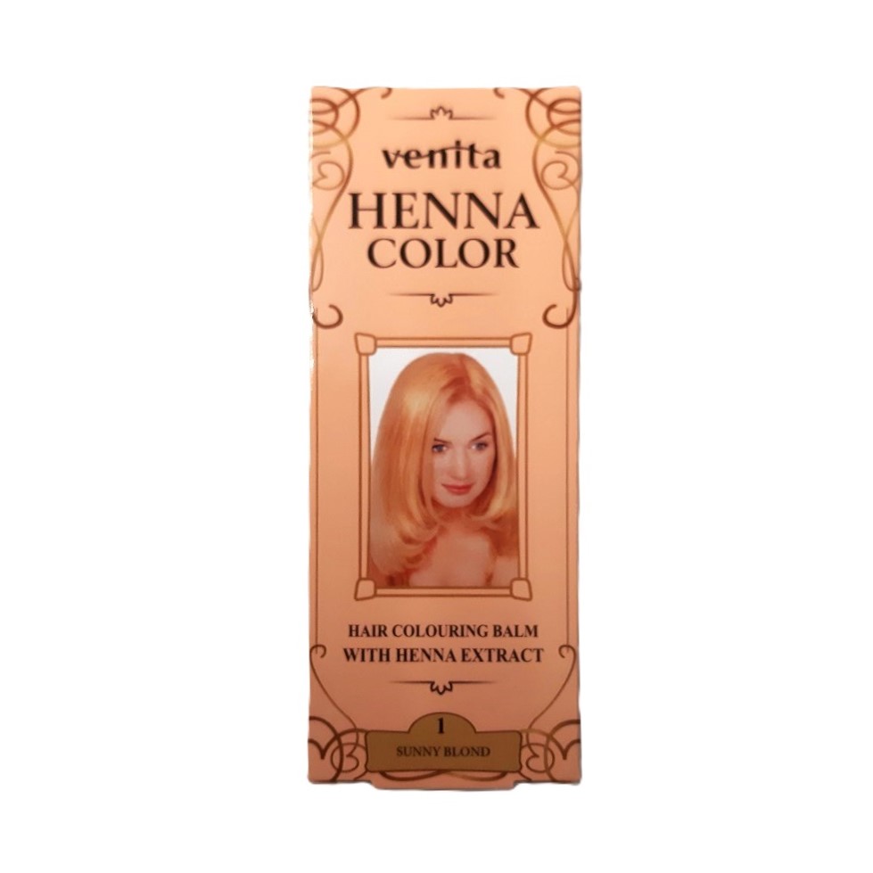 Henna Color Venita Haarbalsam Natur Haarfarbe 75 ml – Bild 2