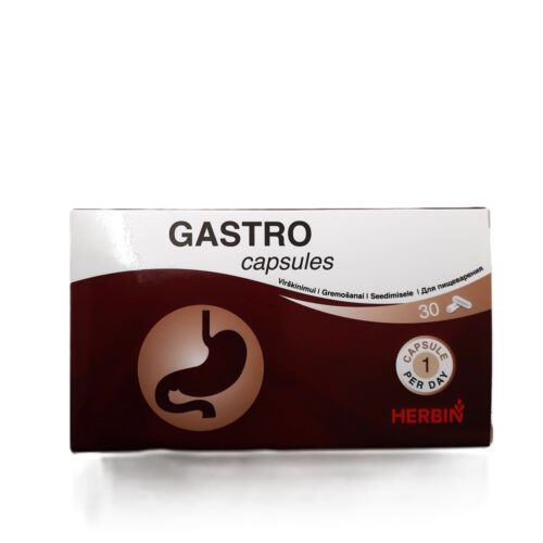 Gastro für die Verdauung HERBIN 30 Kapseln