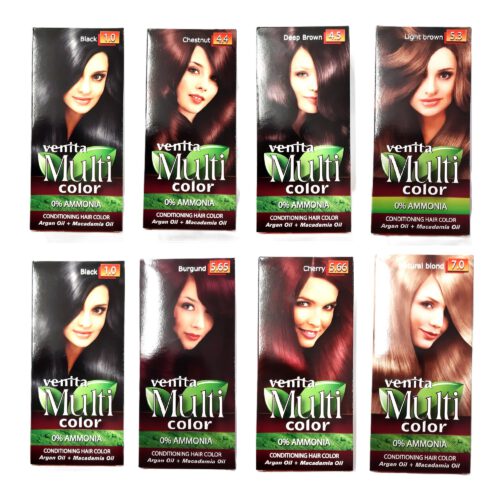 Haarfarbe Multi Color Venita Ammoniakfrei mit Arganöl und Macadamiaöl 100 ml