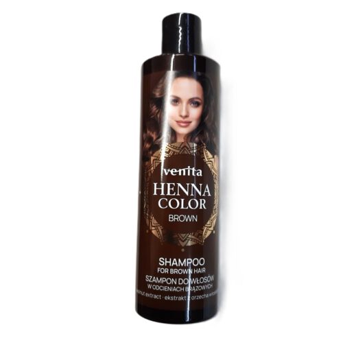Venita Henna Color Braun Tönungsshampoo 300ml für dunkles Haar