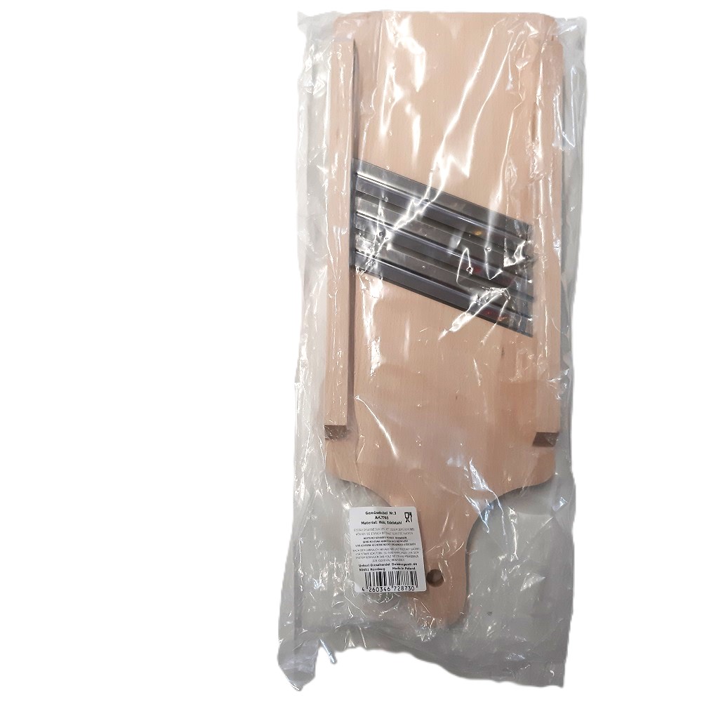 Karottenreibe Gemüsehobel Reibe Holz – Bild 7