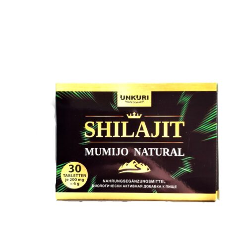 Mumijo Natural SHILAJIT Мумиё Мумие 30 Tabl.