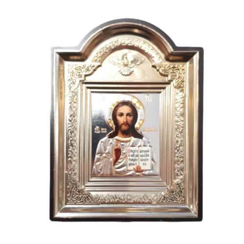 Tisch-Ikone Wsederzitel, 9x11 cm