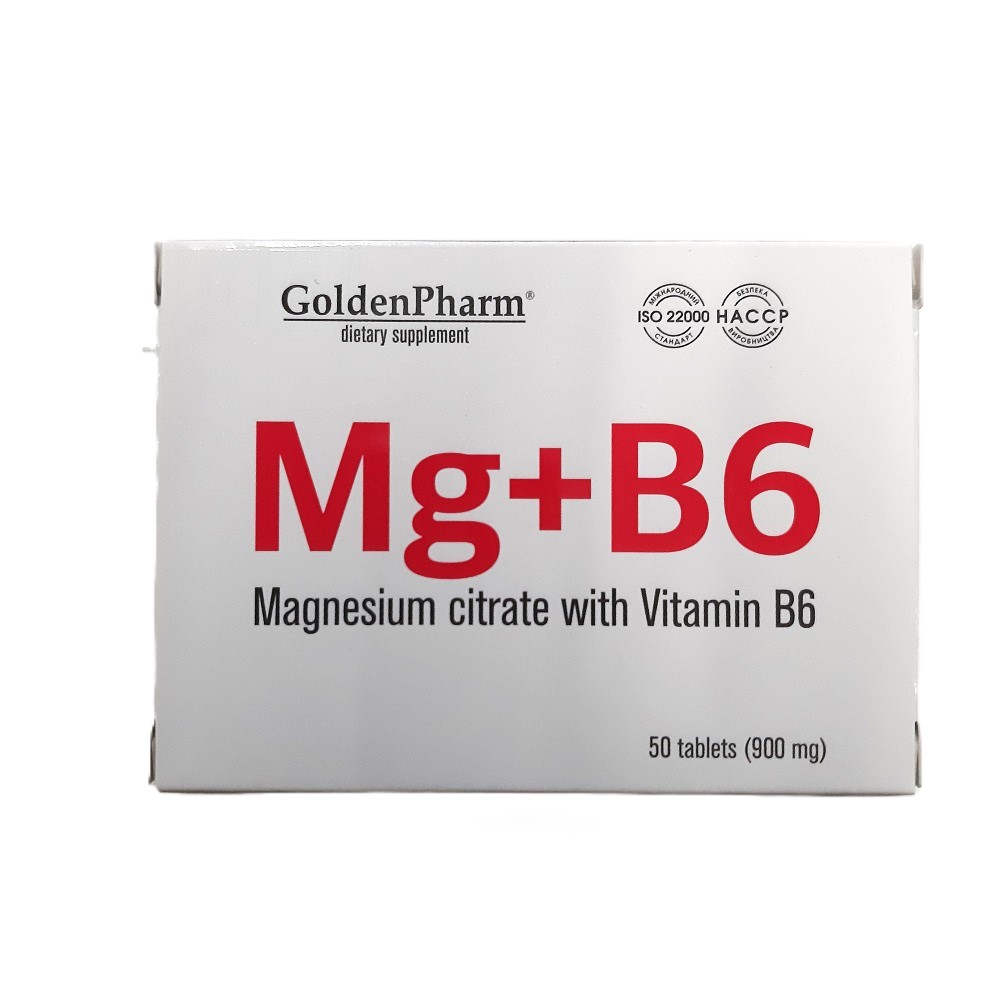 Magnesium + Vitamin B6 50 Tabletten